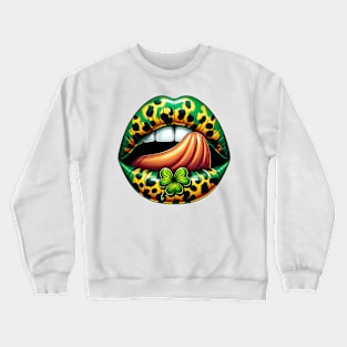 St Patrick Lips Crewneck Sweatshirt